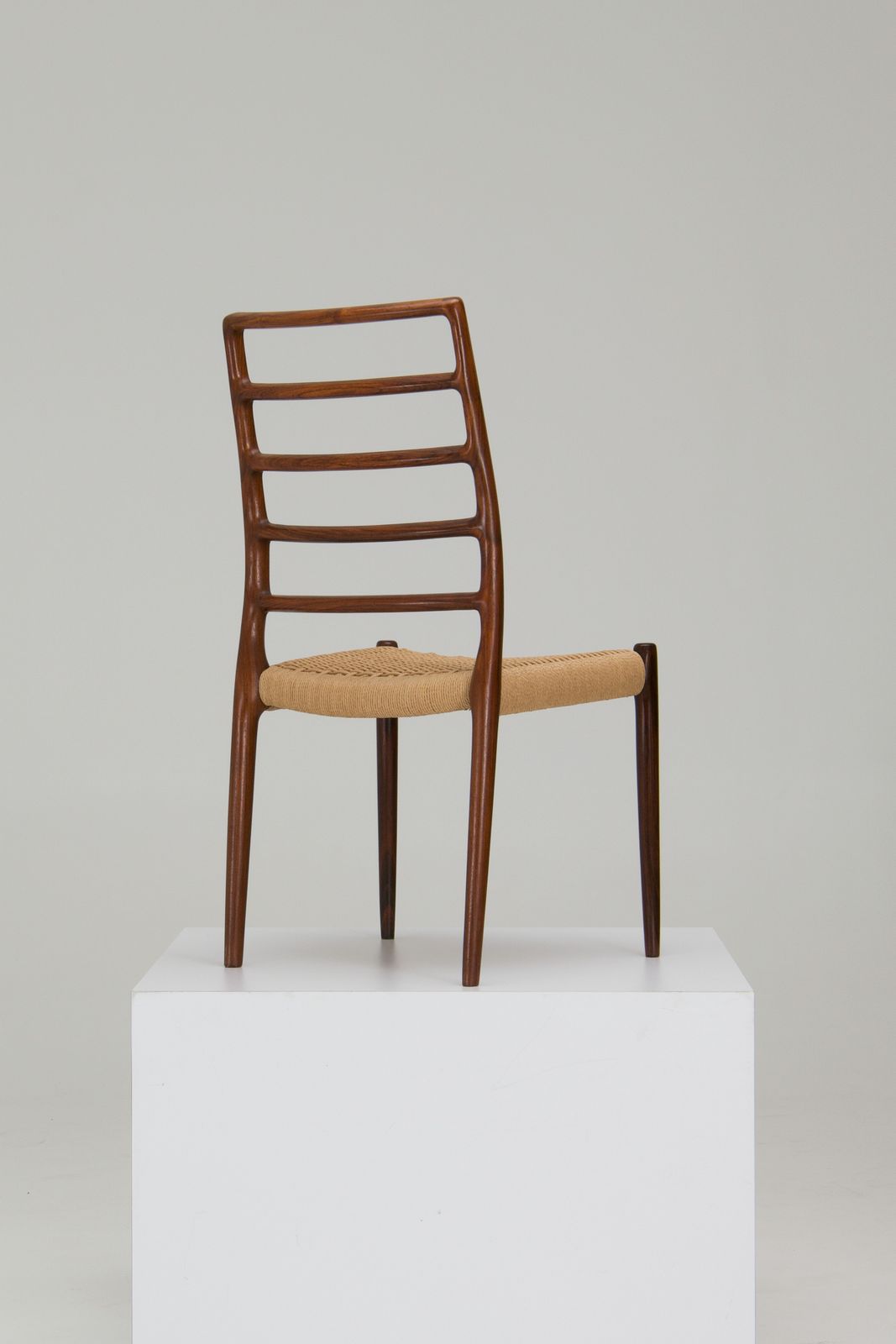 Set Of 8 'Model No. 82' Dining Chairs   Niels O. Møller photo furniture