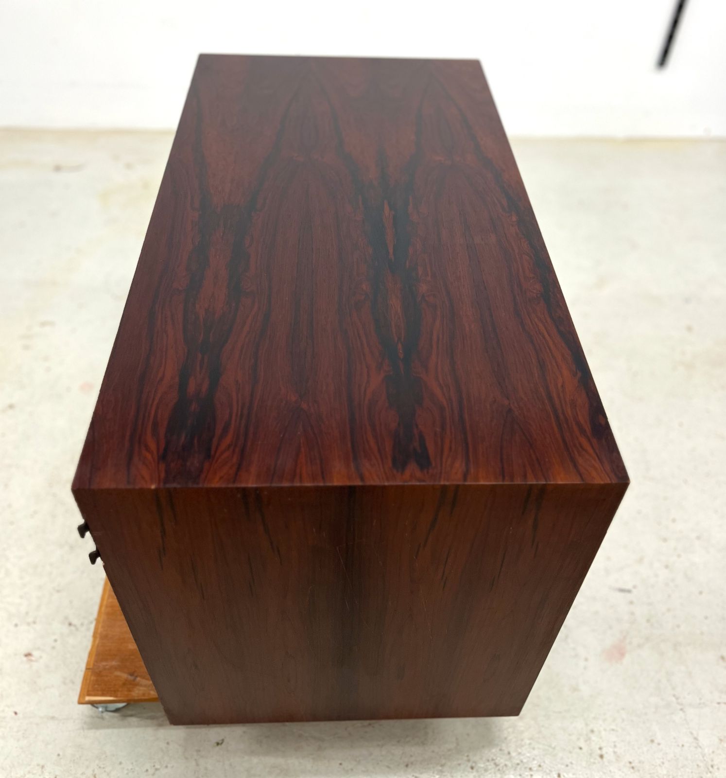Rosewood Tambour Cabinet By Kai Kristiansen For Feldballes photo furniture