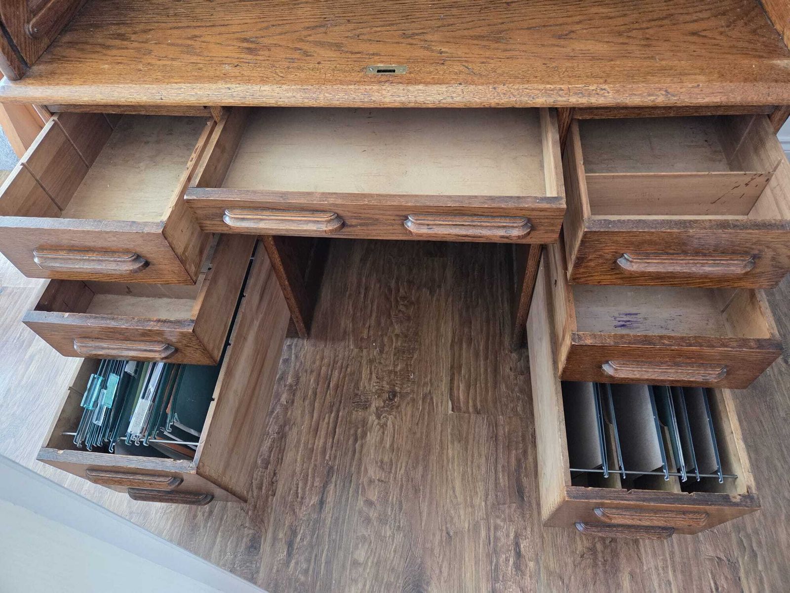Roll Top Victorian Desk photo for sale