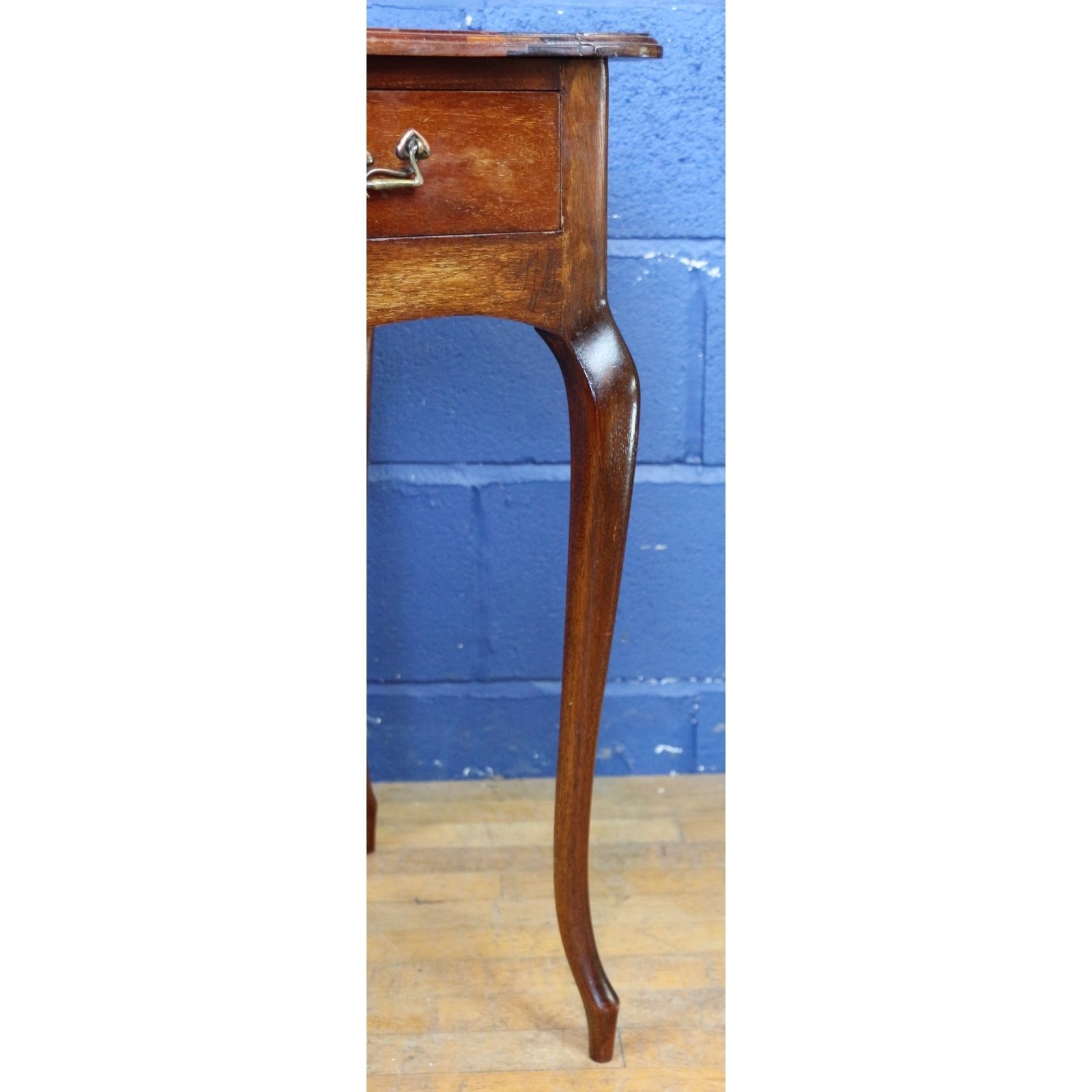 Furniture An Excellent Art Nouveau Mahogany And Leather Topped Desk Stones Patent Pop Up Interior photo