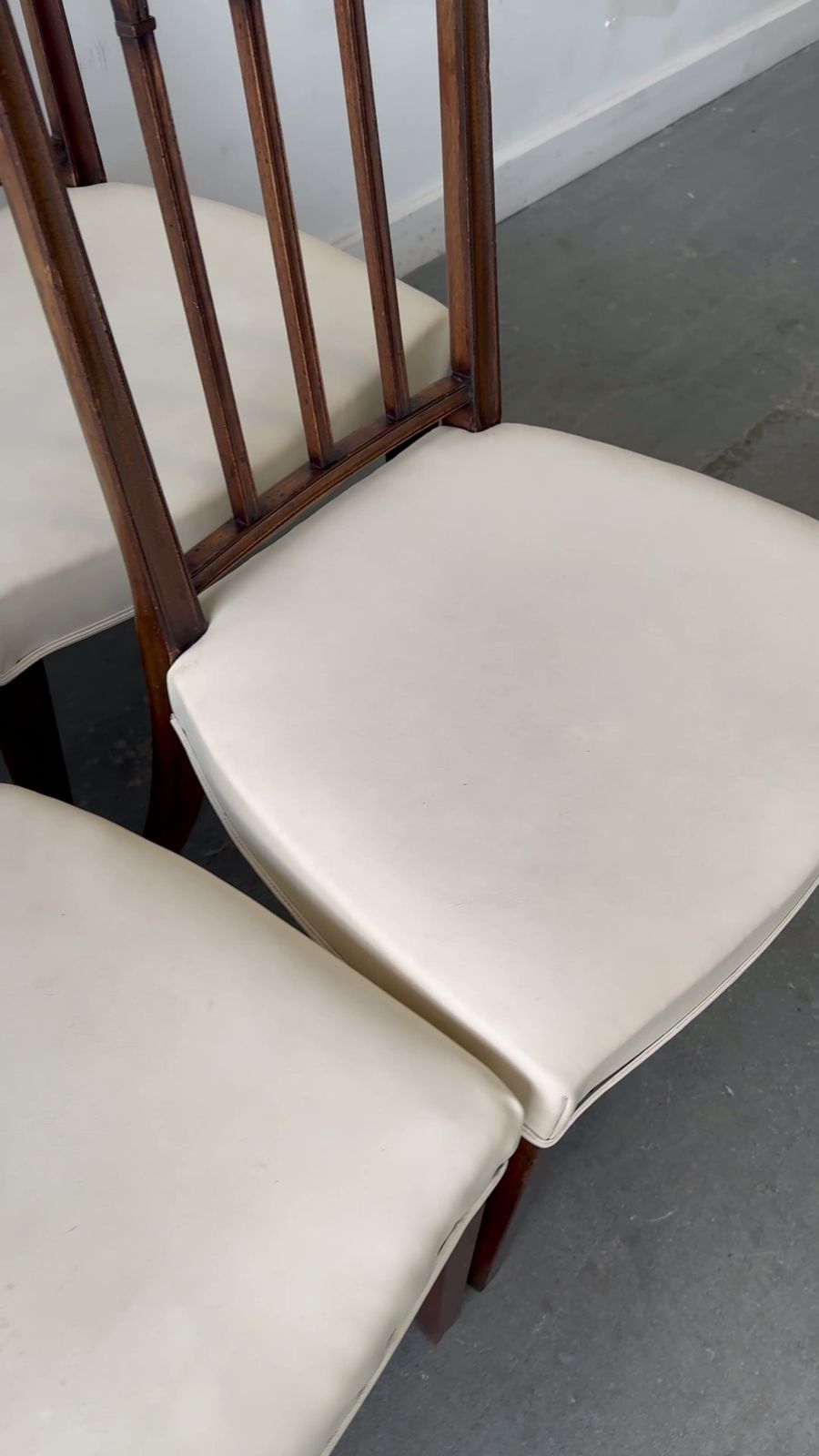 photo for sale Set Of 6 Georgian Mahogany Dining Chairs