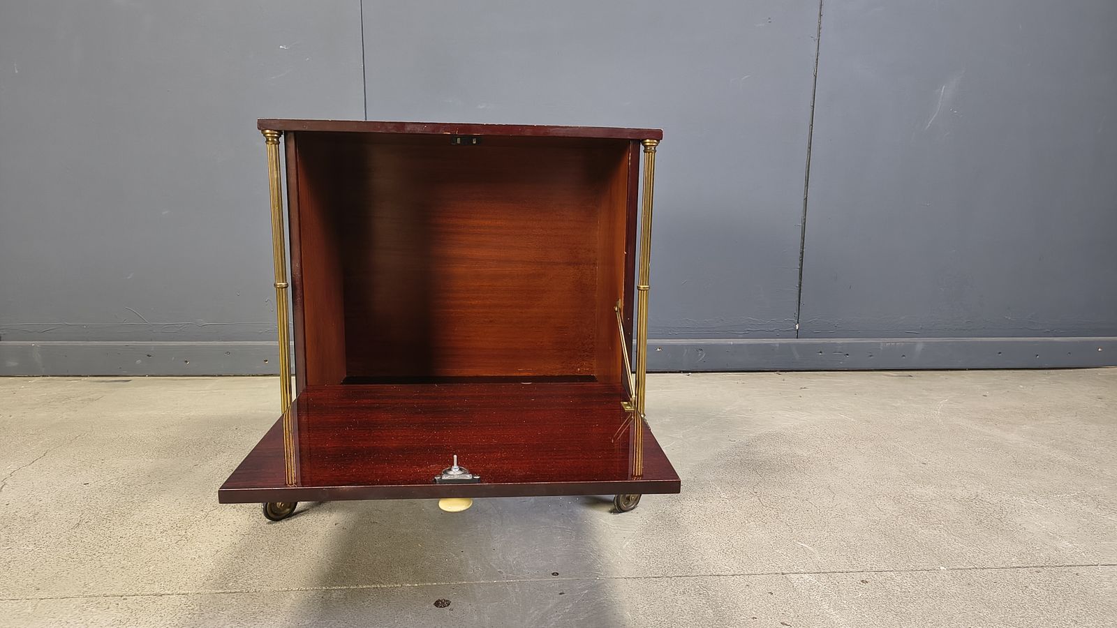 Mid Century Modern French Bar Cabinet, 1960s photo buy