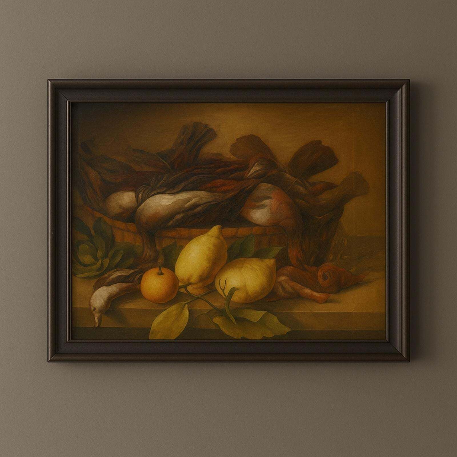 19th Century Still Life Painting Oil On Canvas Neapolitan Pictorial Tradition photo 15806.0