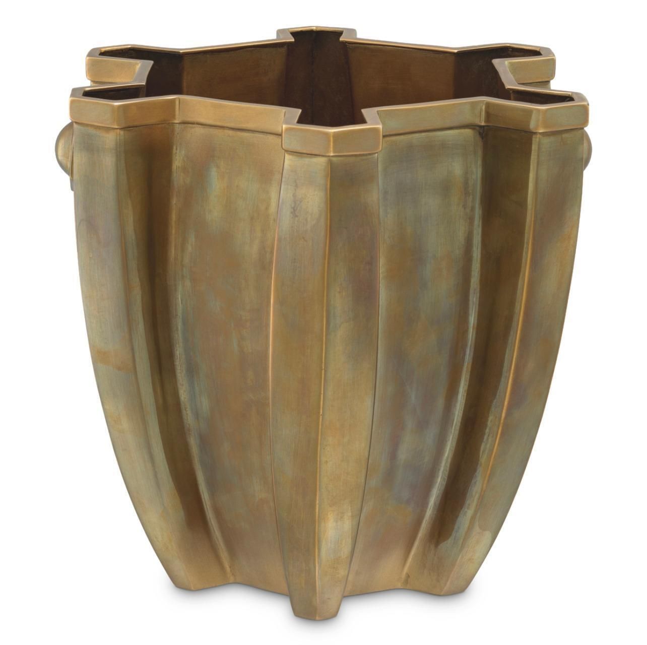Pair Of Wine Coolers, Vintage Brass Finish, Contemporary photo Home Decor