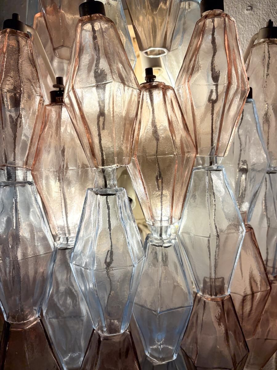 photo furniture Pair Of Murano Glass "Poliedri" Wall Sconces By Carlo Scarpa For Venini, 1960s