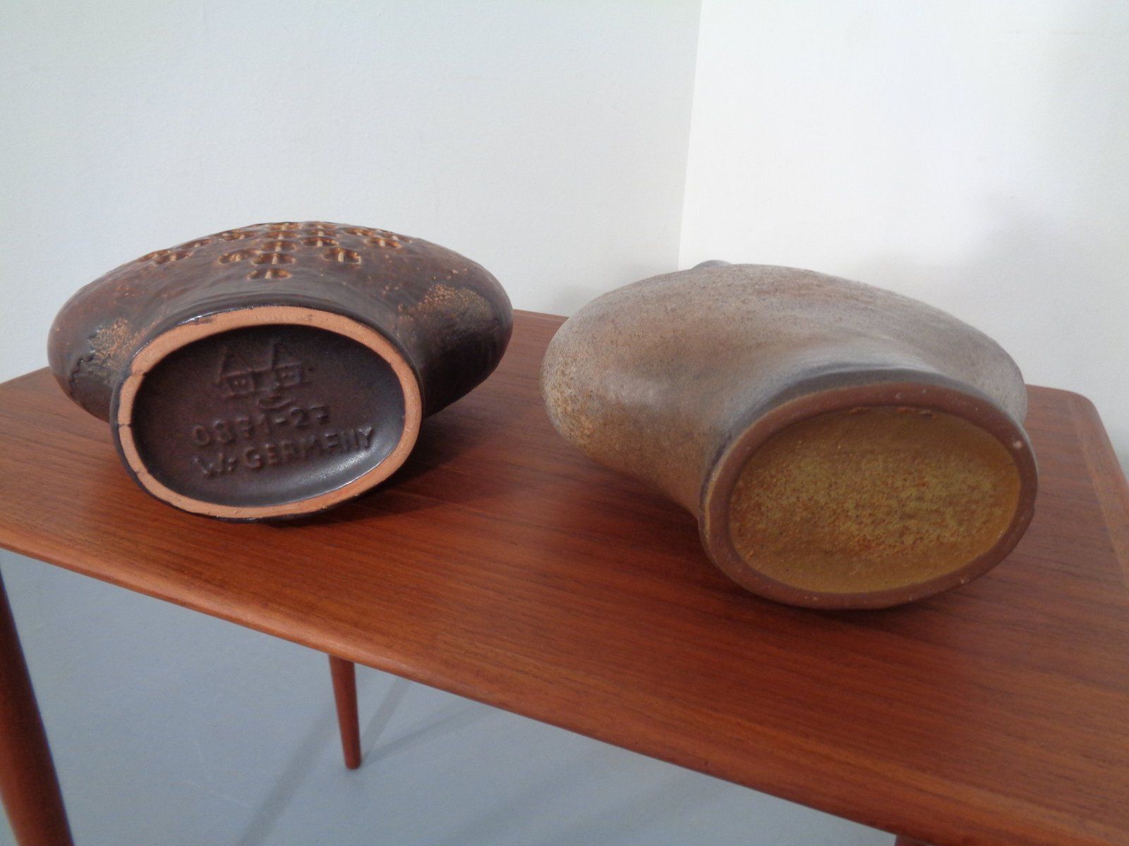 Studio Atelier Ceramic Vases By Gerda Heuckeroth For Carstens Tönnieshof, 1960s, Set Of 2 photo vinterior