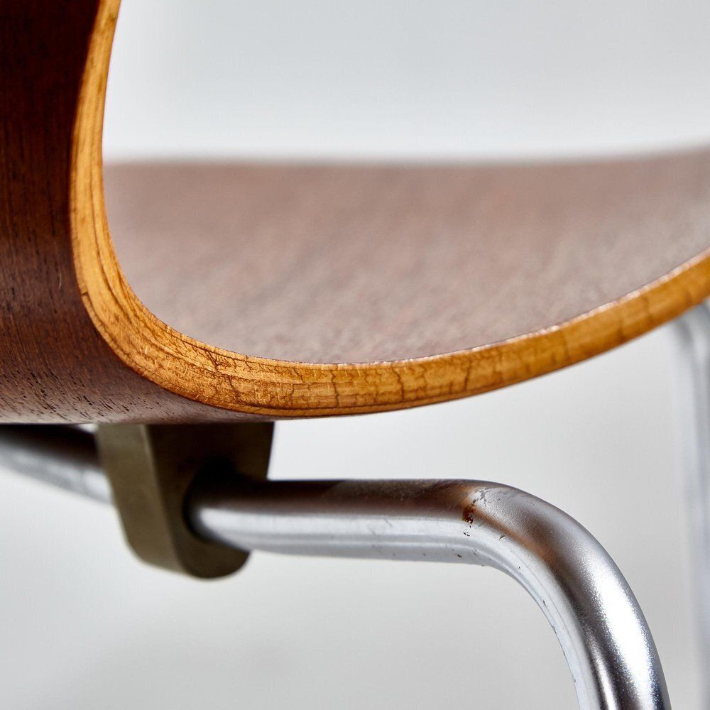 Teak Model 3107 Chair By Arne Jacobsen For Fritz Hansen, 1960s photo buy