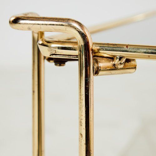 Metal And Glass Coffee Table, 1980s photo Furniture