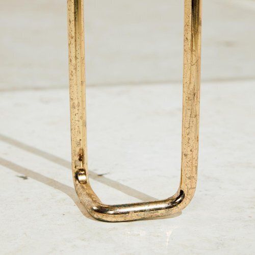 Metal And Glass Coffee Table, 1980s photo 261.0
