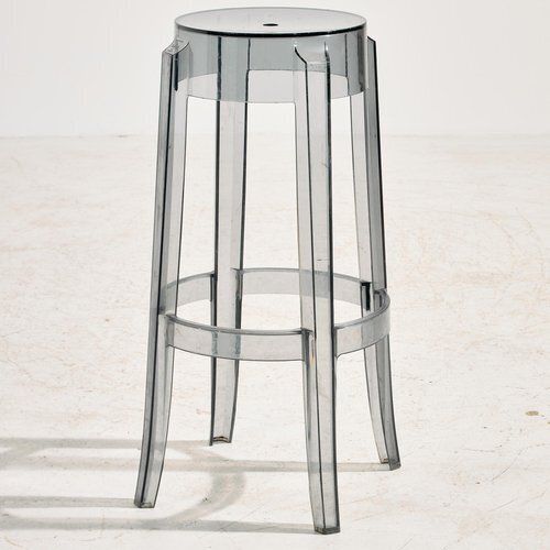Charles Ghost Bar Stool By Philippe Starck For Kartell, 2000s photo furniture