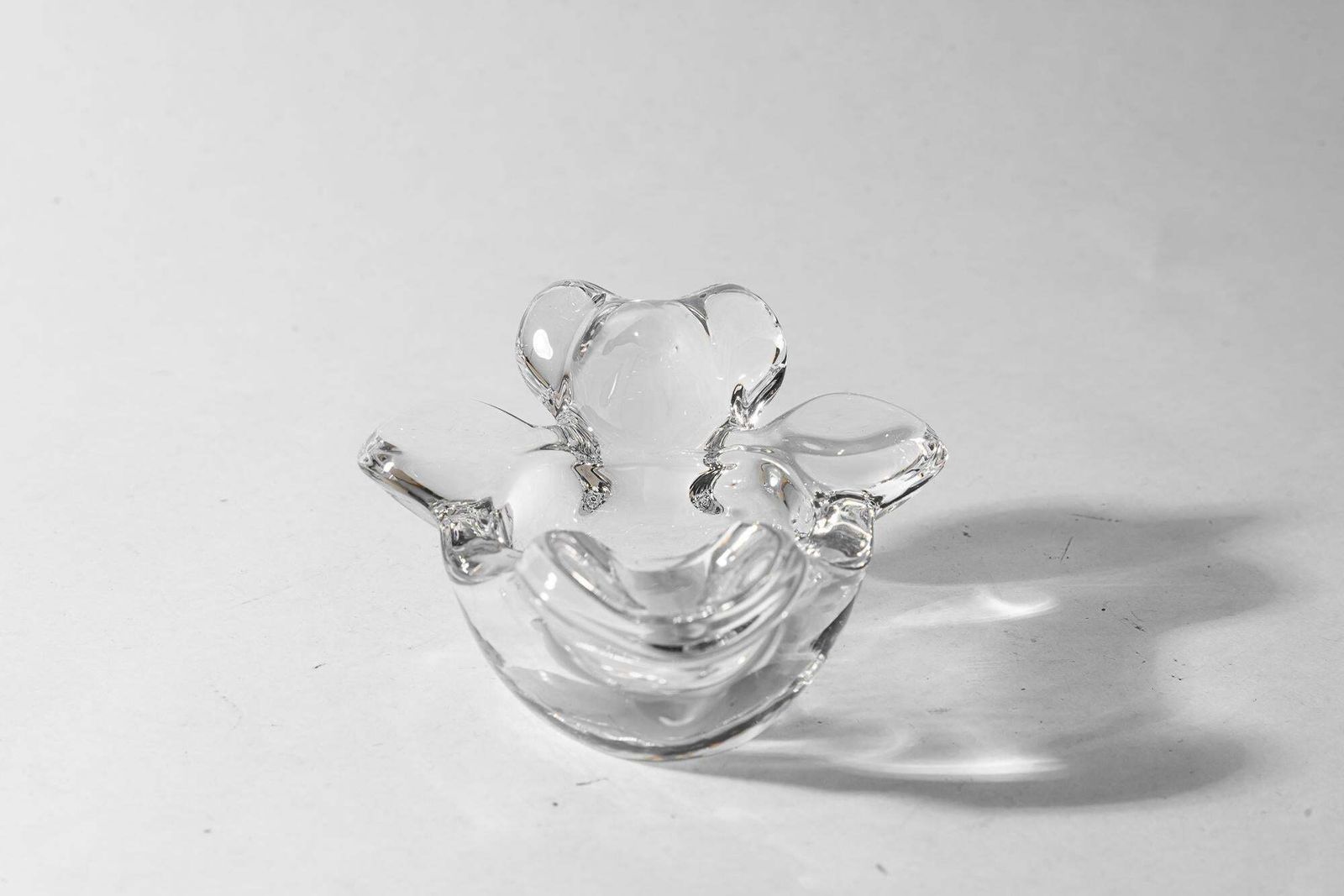 Glass Ashtray In The Shape Of A Lying Bear, Vienna, Around 1970 photo furniture