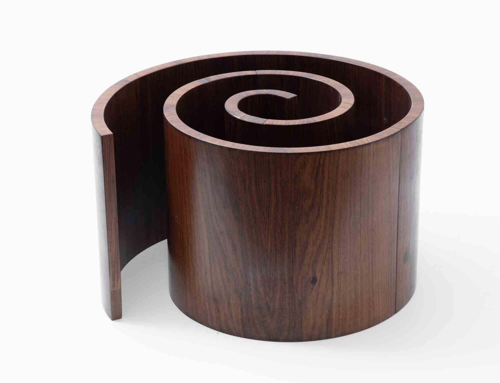 Spiral Occasional Table By Vladimir Kagan, USA 1970s photo furniture