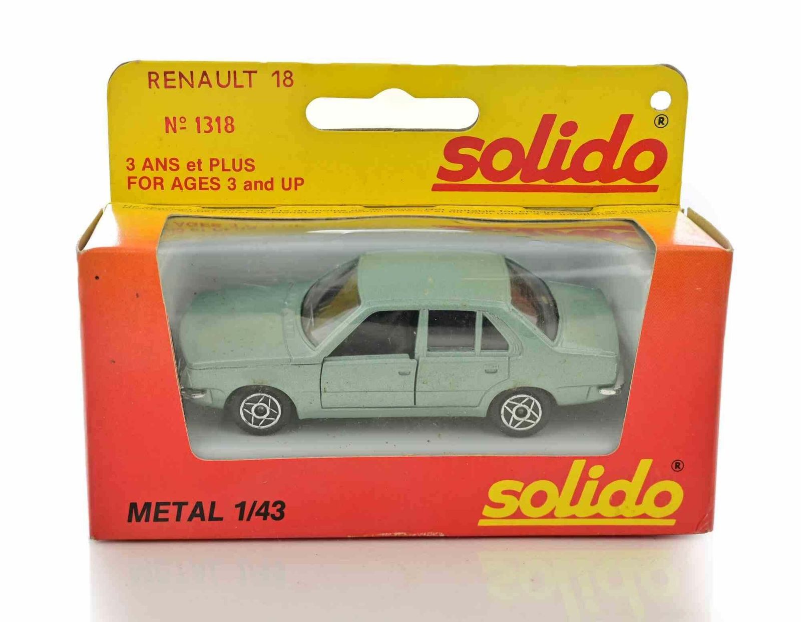 Solido Renault 18 – No. 1318 (1:43 Scale),  Italy 1970s photo 159.0
