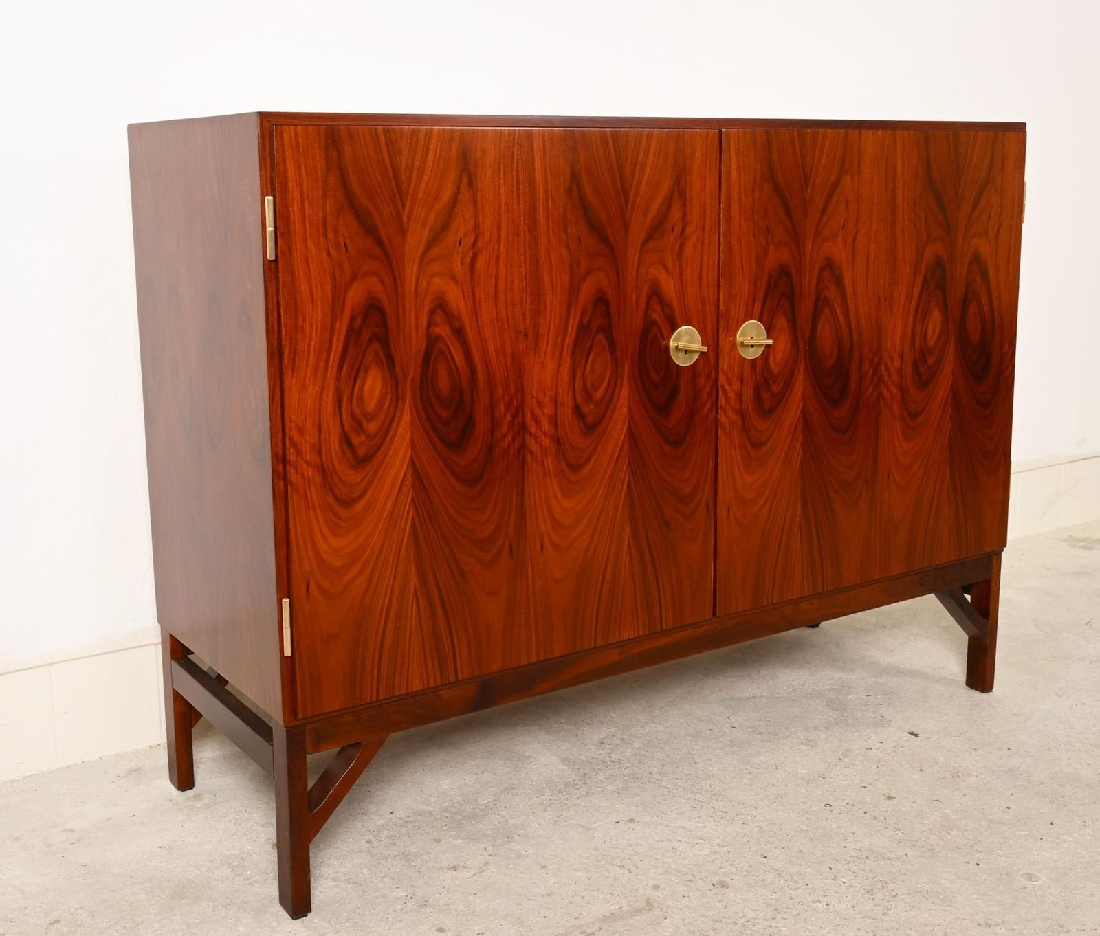 Rare Børge Mogensen Hardwood China Cabinet Model 232 photo 13803.0