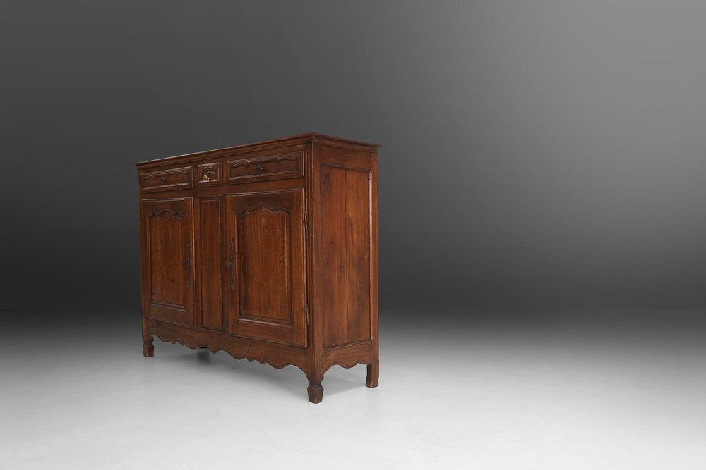 Antique Flemish Oak Cabinet, 1850s photo for sale