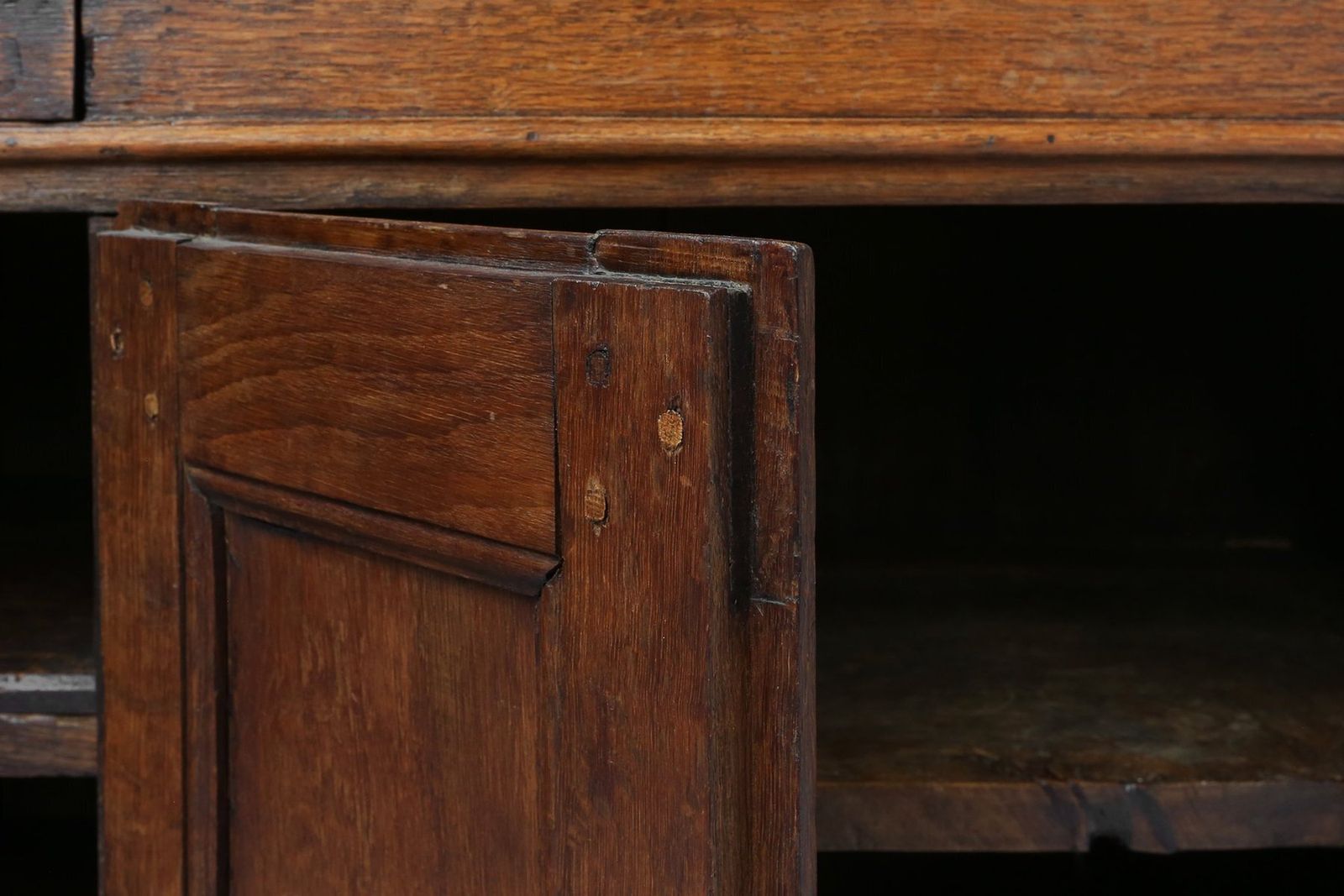 Vitrine Cabinet In Oak With Glass Windows, Germany, Early 18th Century photo vinterior
