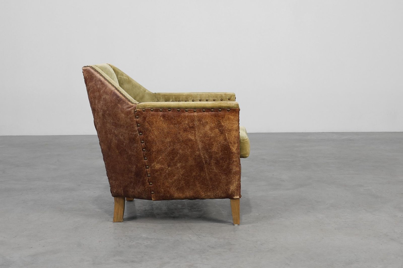 Art Deco Sculptural Armchair, France, 1930s photo buy