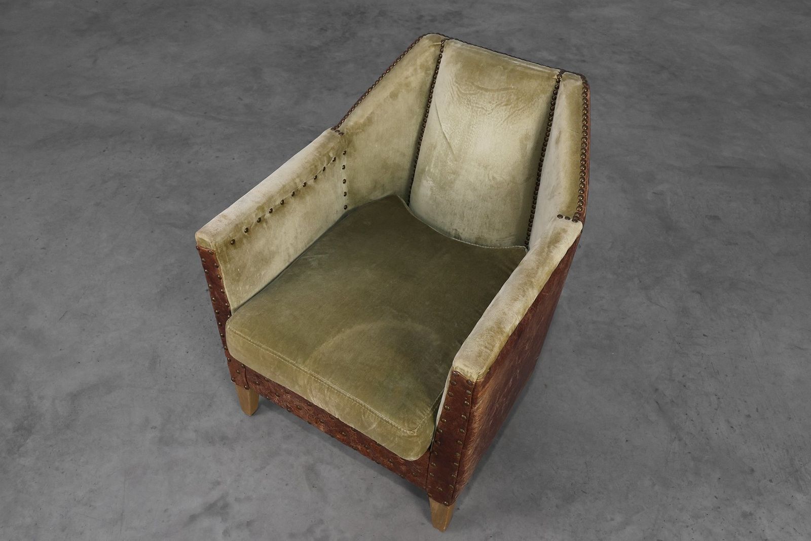 1553.0 Art Deco Sculptural Armchair, France, 1930s photo