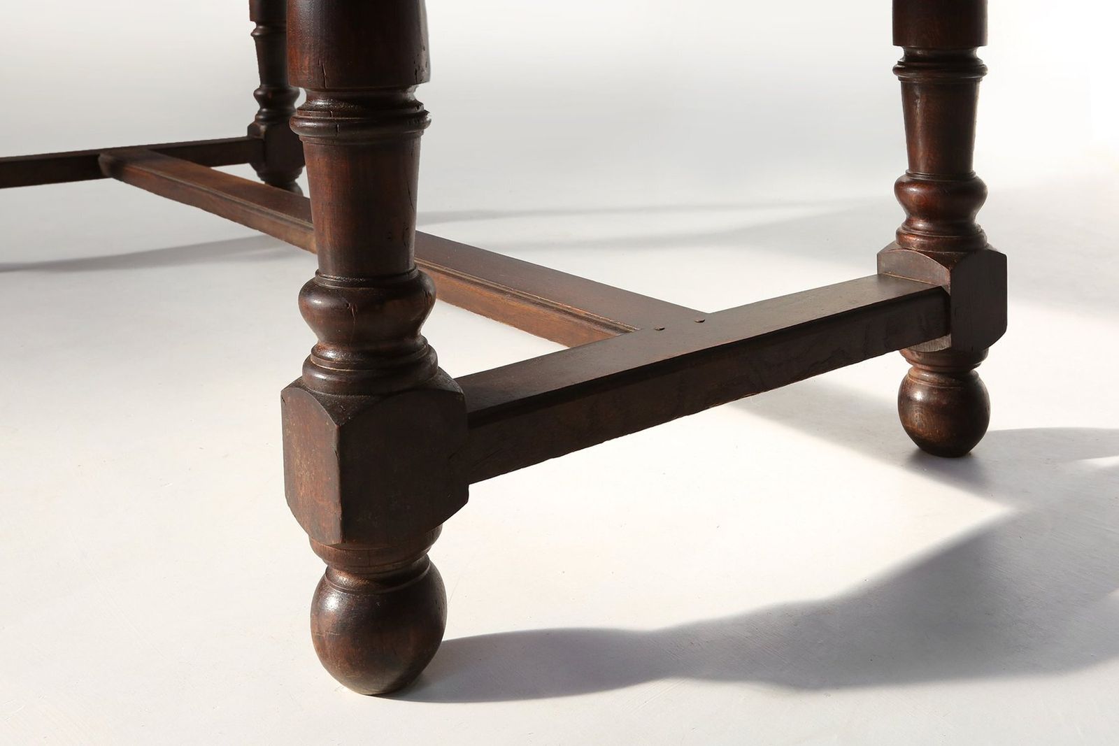 20th Century French Rustic Oak Dining Table, 1950s photo buy