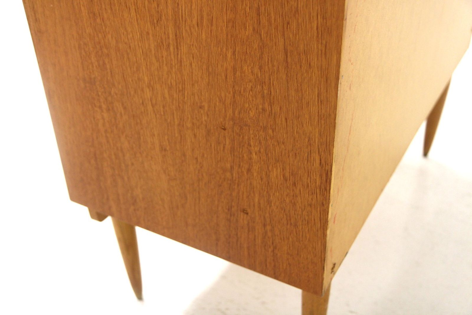 Scandinavian Teak Secretary Desk, Sweden, 1950s photo for sale
