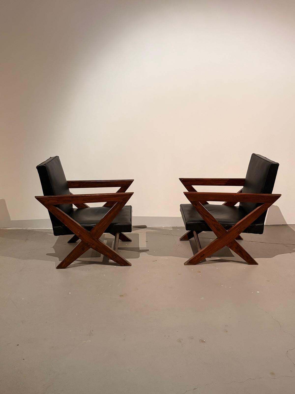Pierre Jeanneret, Original Armchairs Si 49 A, Mid Century Modern photo 47574.0