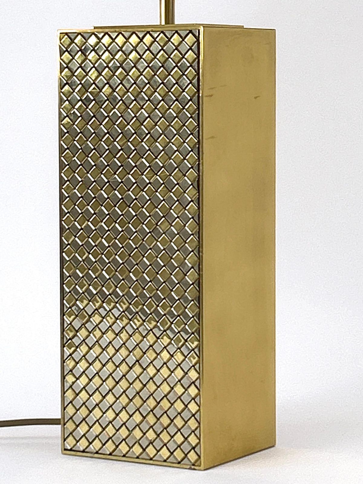 photo buy Rare Monumental Mid Century Modern Table Lamp By Vereinigte Werkstätten Germany