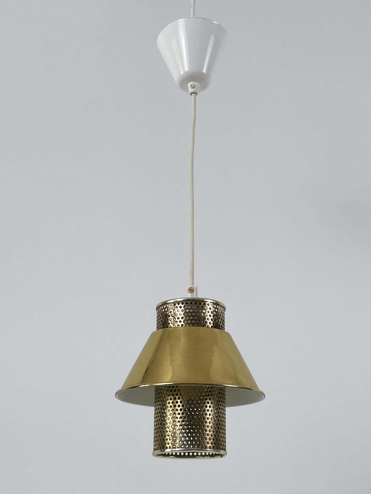 Elegant Pendant Lamp T766 By Hans Agne Jakobsson For Ab Markaryd Sweden 1960s photo vinterior