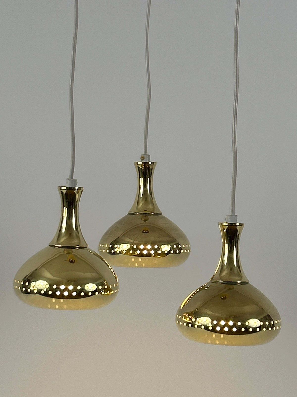 Rare Pendant Lamp Or Chandelier By Hans Agne Jakobsson For Ab Markaryd Sweden photo Lighting