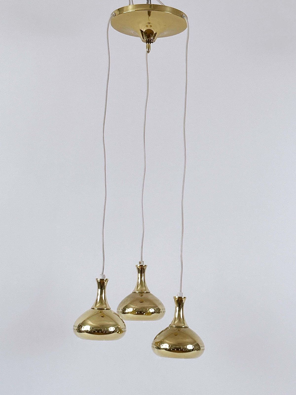Rare Pendant Lamp Or Chandelier By Hans Agne Jakobsson For Ab Markaryd Sweden photo 3019.0