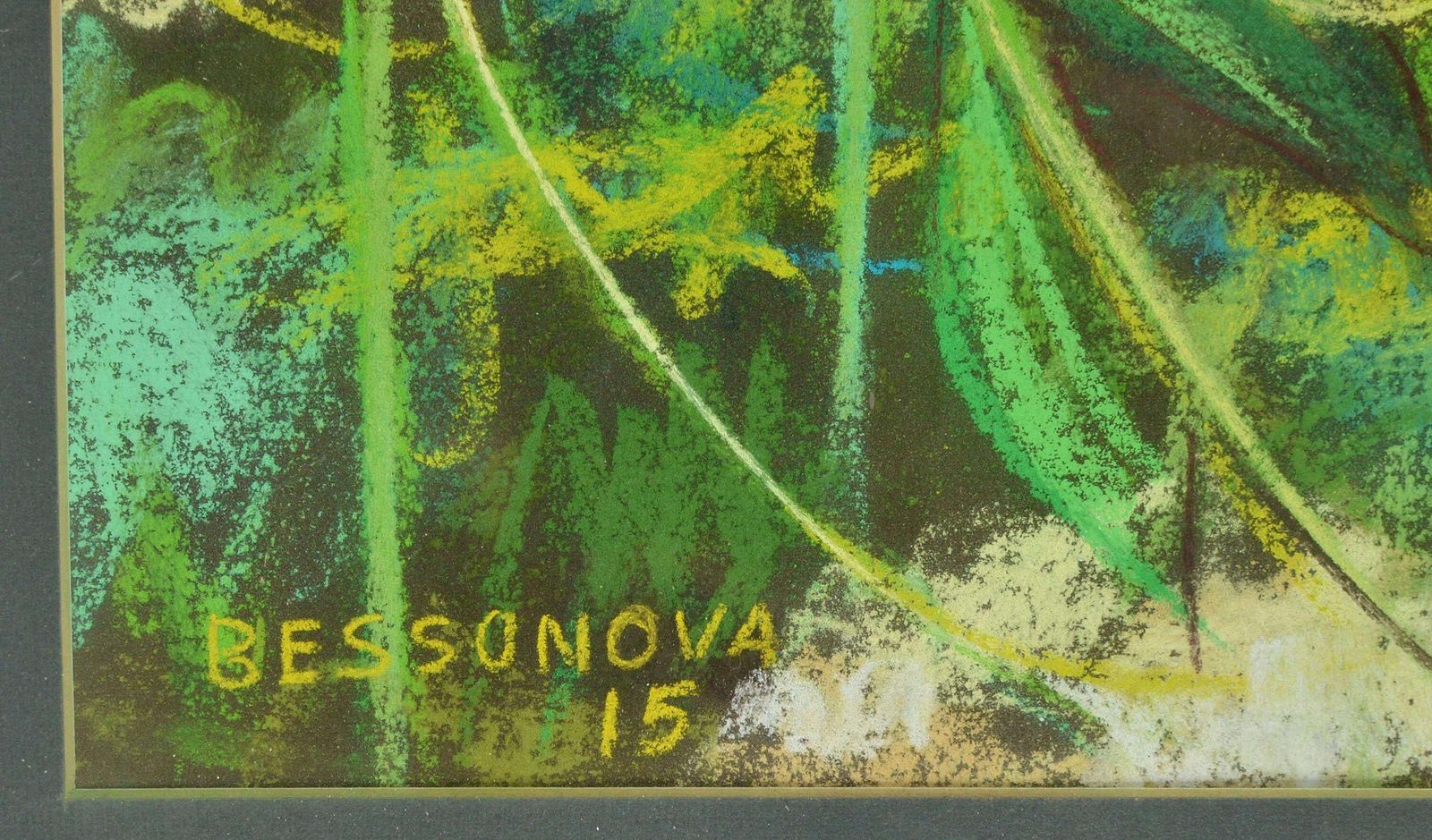 Natalia Bessonovagarden Sculpture. 2015. Paper, Pastel. 69x92 Cm. Signed1999 photo Art