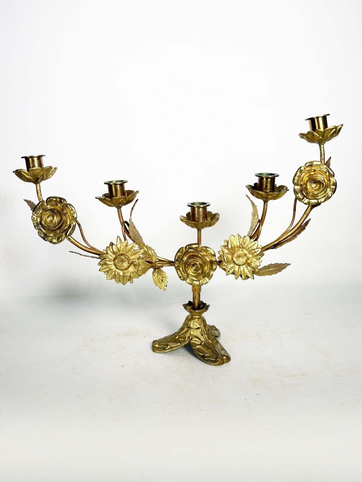 Brass Candle Holder, France, 1989 photo furniture