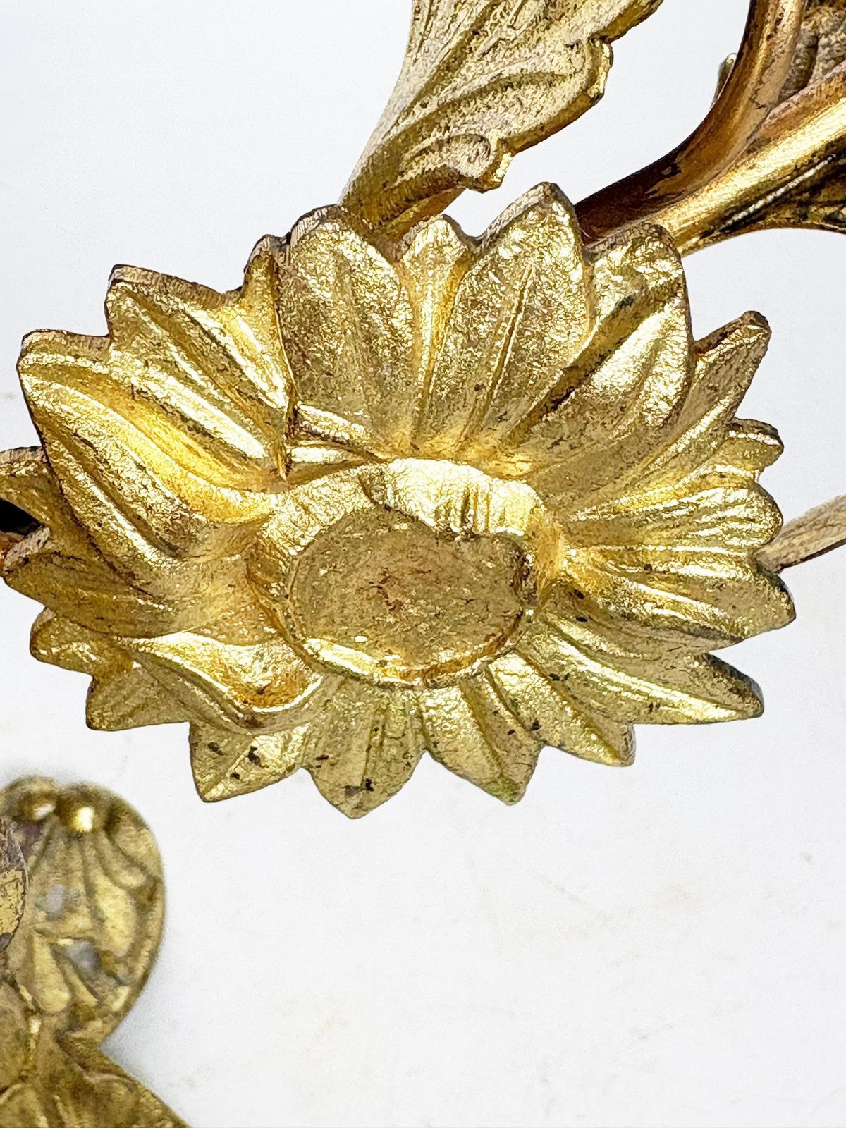 photo vinterior Brass Candle Holder, France, 1989