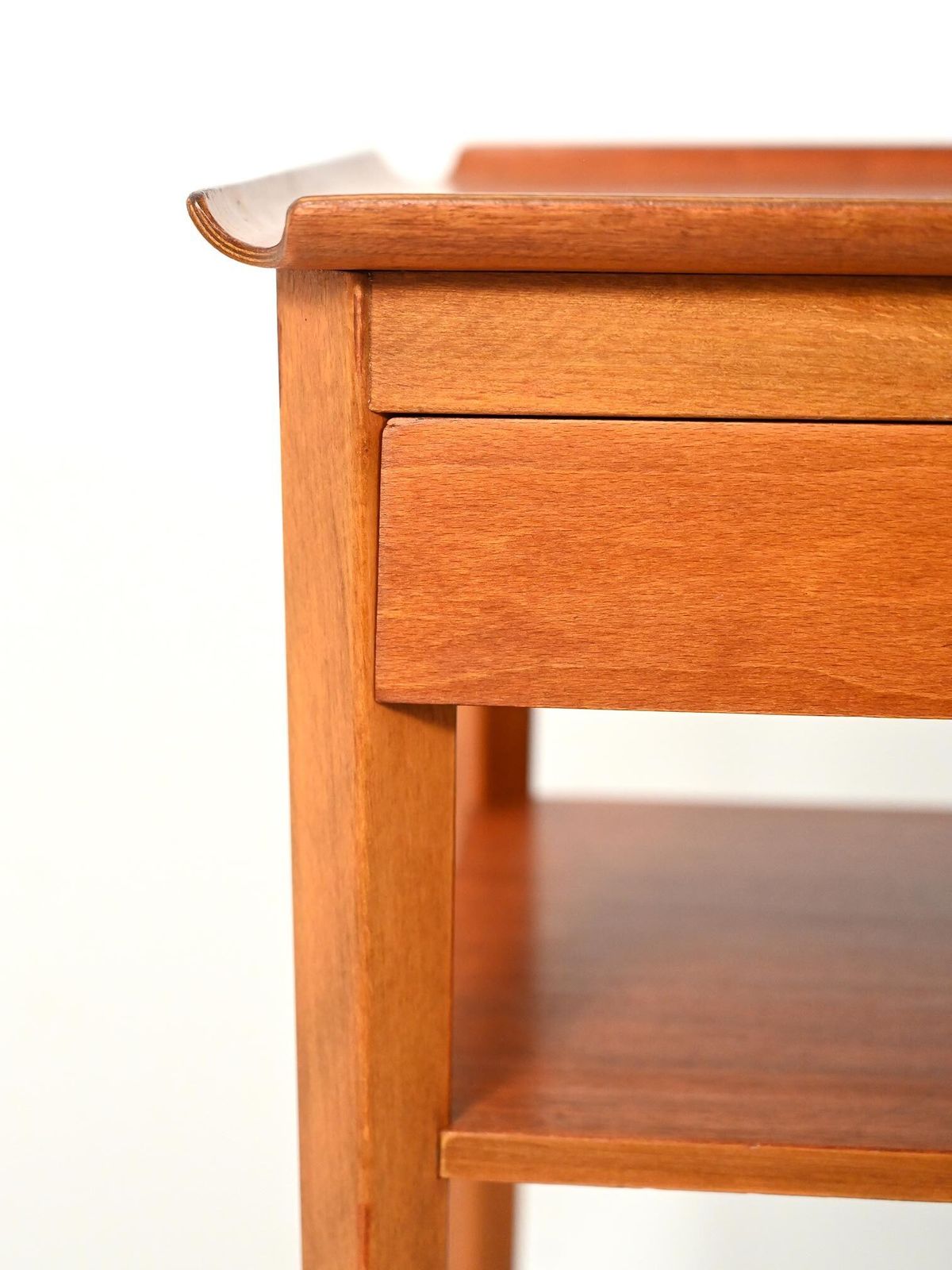 Scandinavian Teak Bedside Table By Bertil Fridhagen photo buy