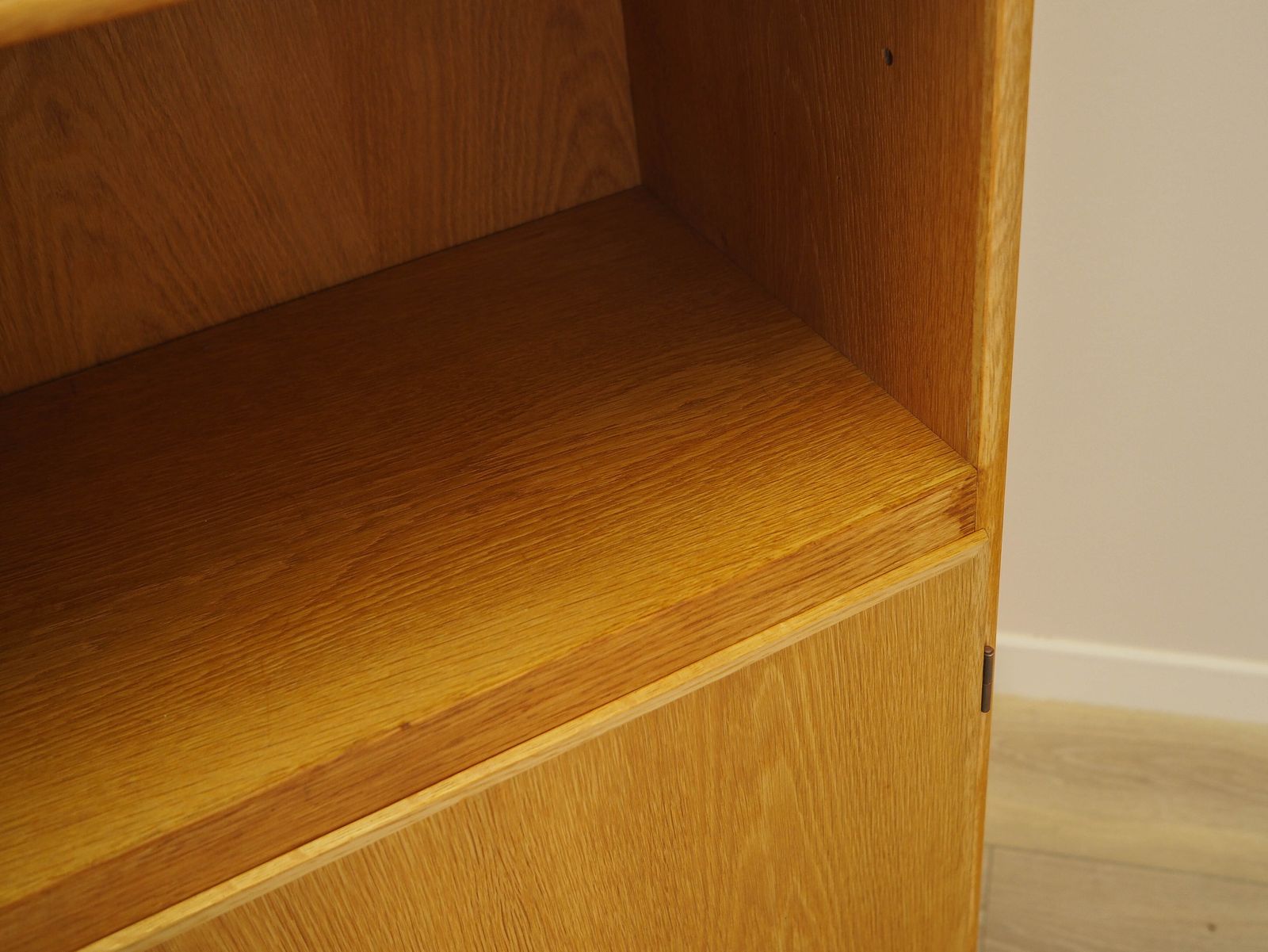 Furniture Ash Wood Bookcase, Danish Design, 1960s, Designer: Børge Mogensen photo