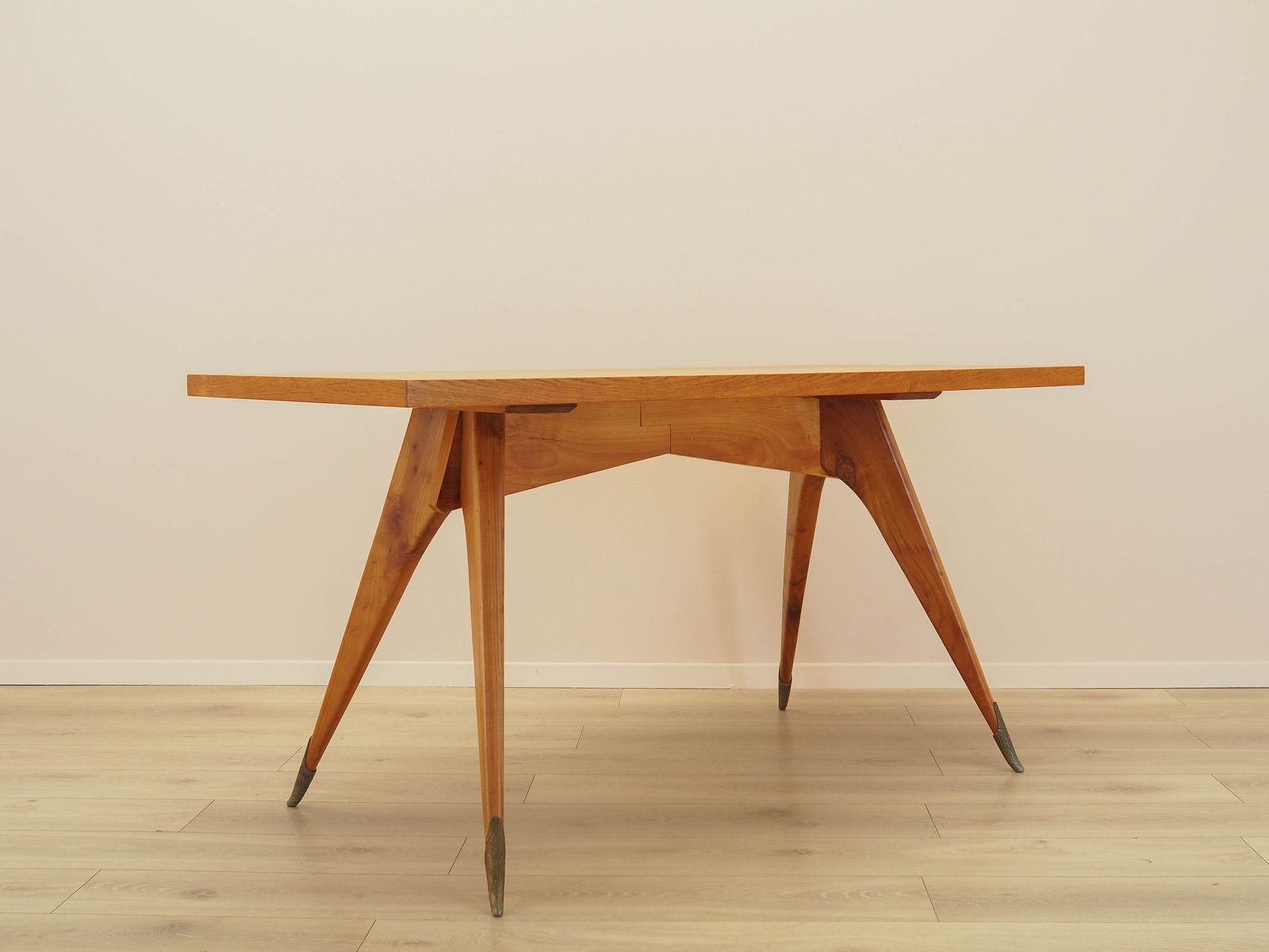 photo for sale Oak Desk, Italian Design, 1970s, Manufactured In Italy
