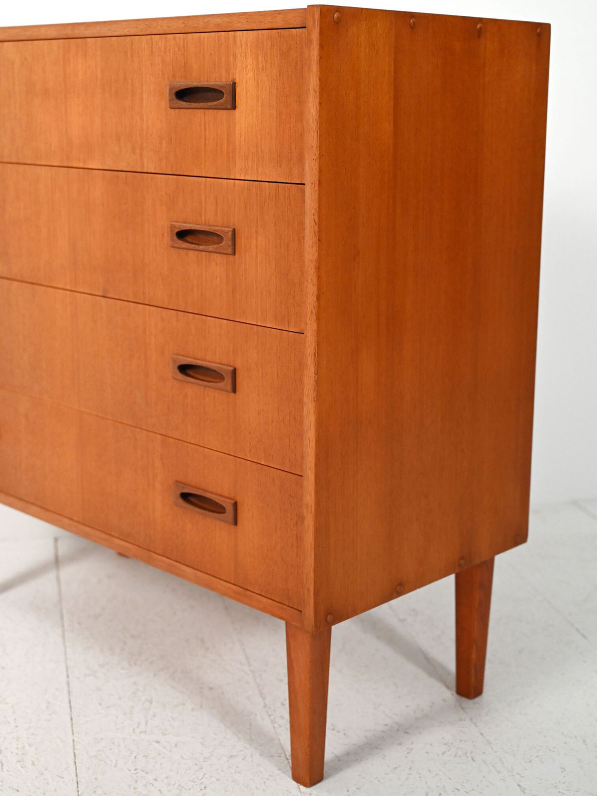 Scandinavian Teak Chest Of Drawers From The 1960s photo vintage