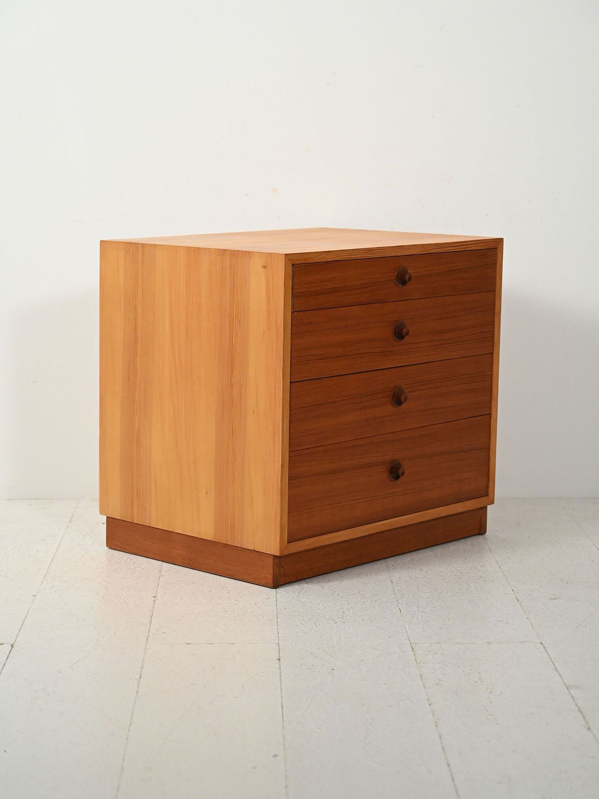 Danish Beech And Teak Chest Of Drawers By Børge Mogensen photo for sale