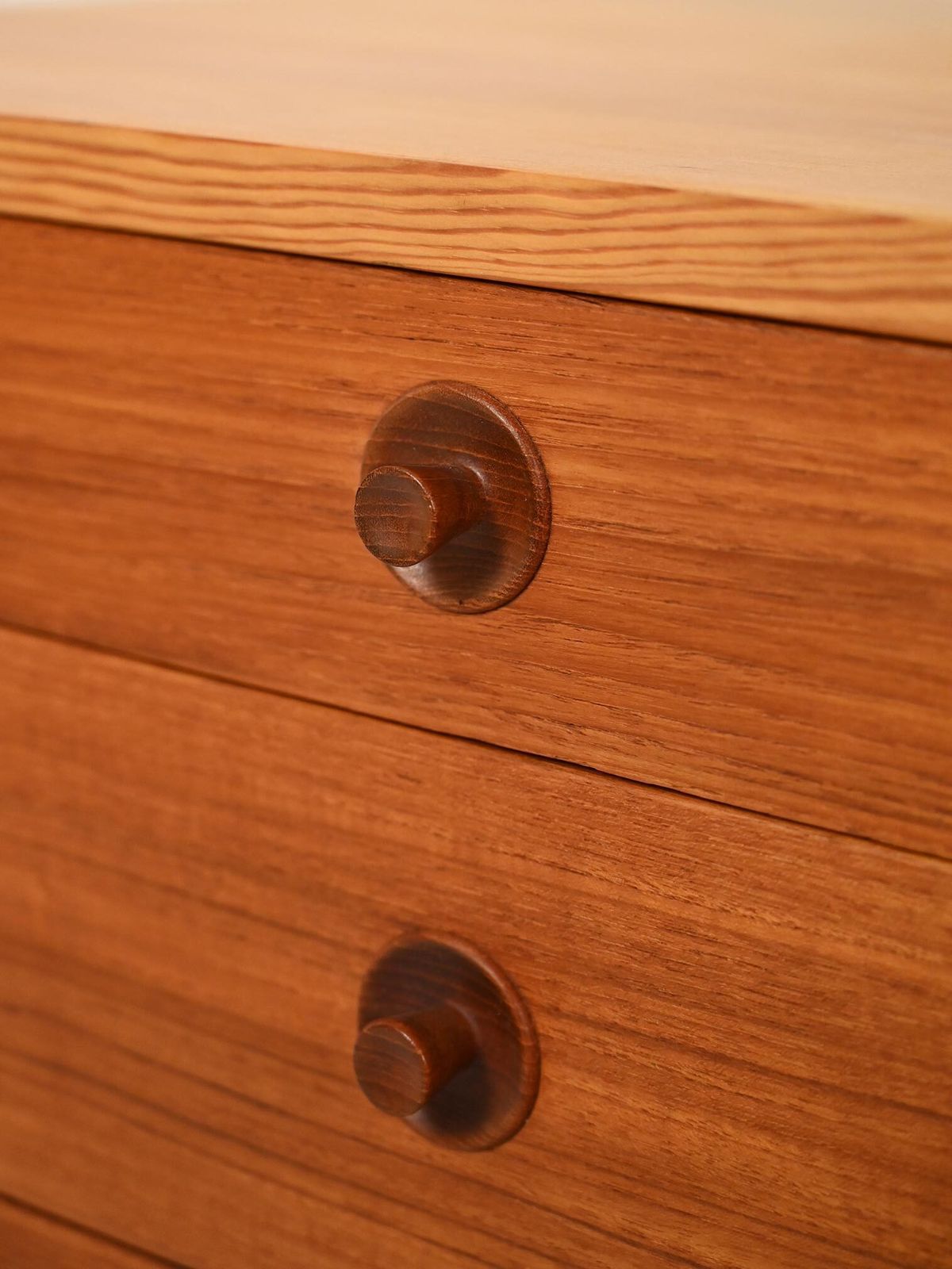 Danish Beech And Teak Chest Of Drawers By Børge Mogensen photo buy