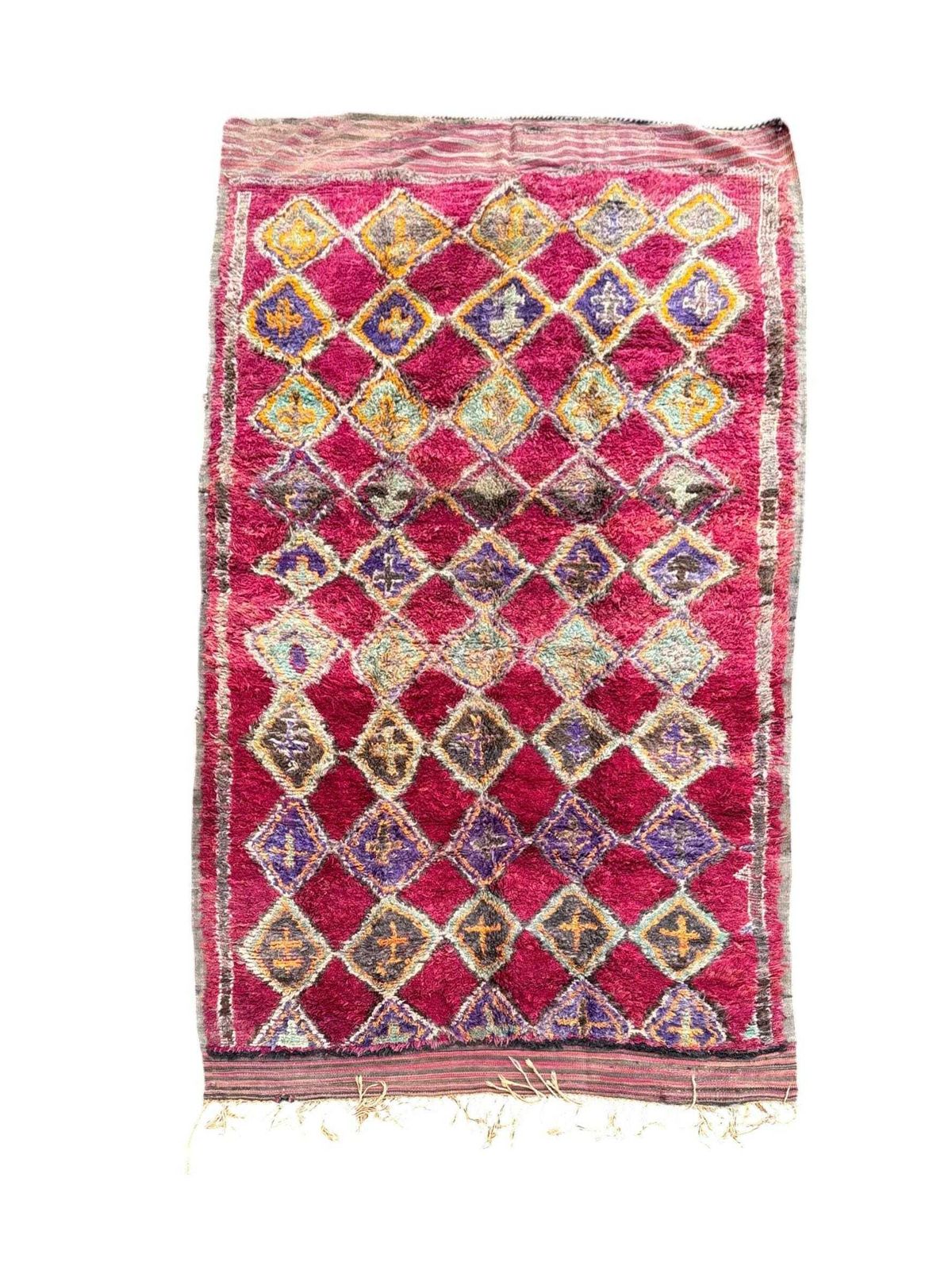 Authentic Vintage Moroccan Talsint Rug 200x350 Cm – Handmade Berber Wool Rug – Rare Tribal Area Rug – Authentic Moroccan Carpet photo furniture
