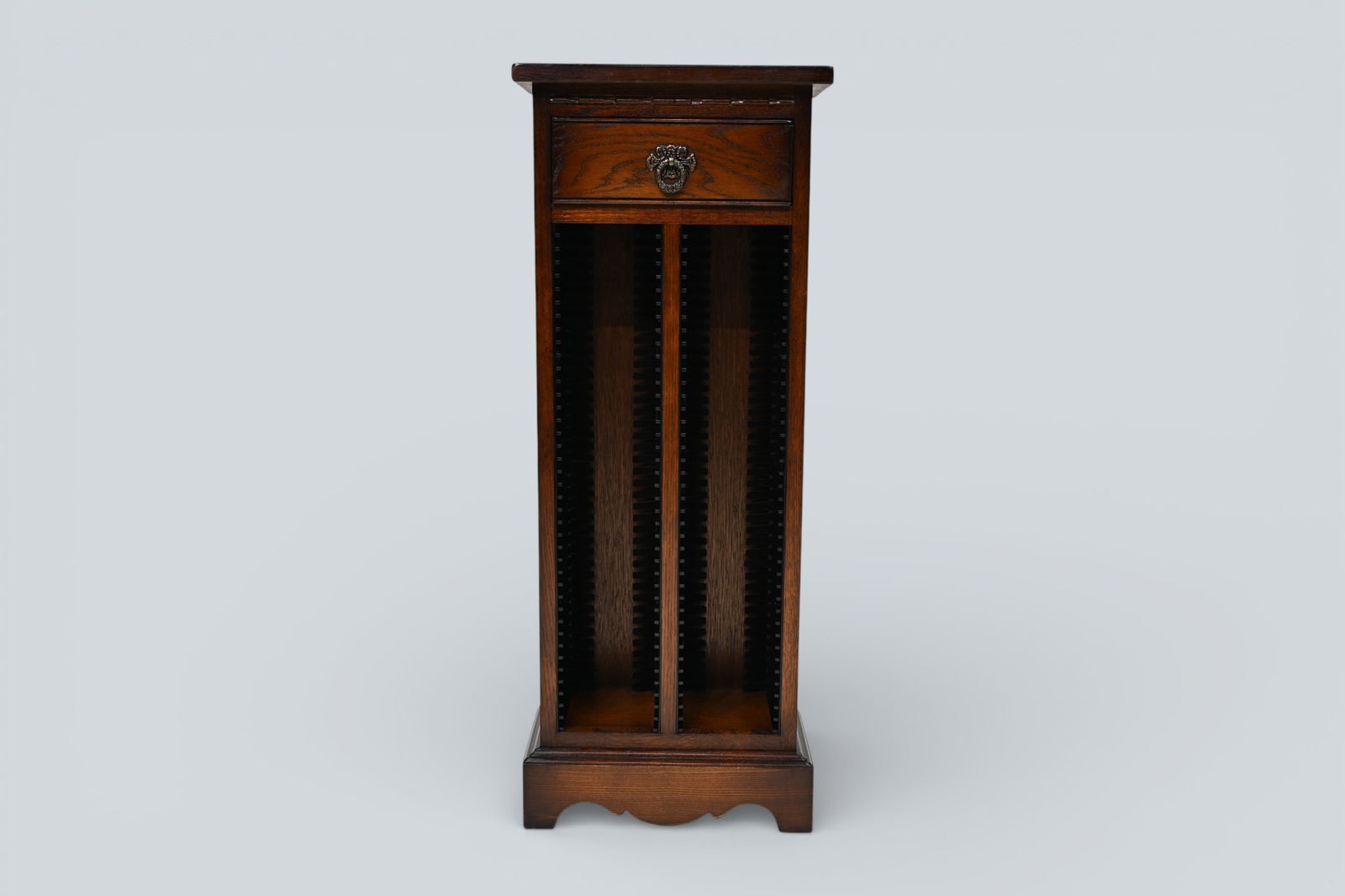 photo furniture Old Charm Cd Cabinet/Unit For 80 Cds Tudor Brown Free* Uk Delivery