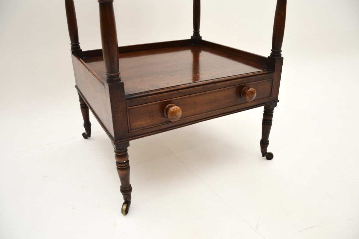 Antique Georgian Period Mahogany Buffet Stand photo vinterior