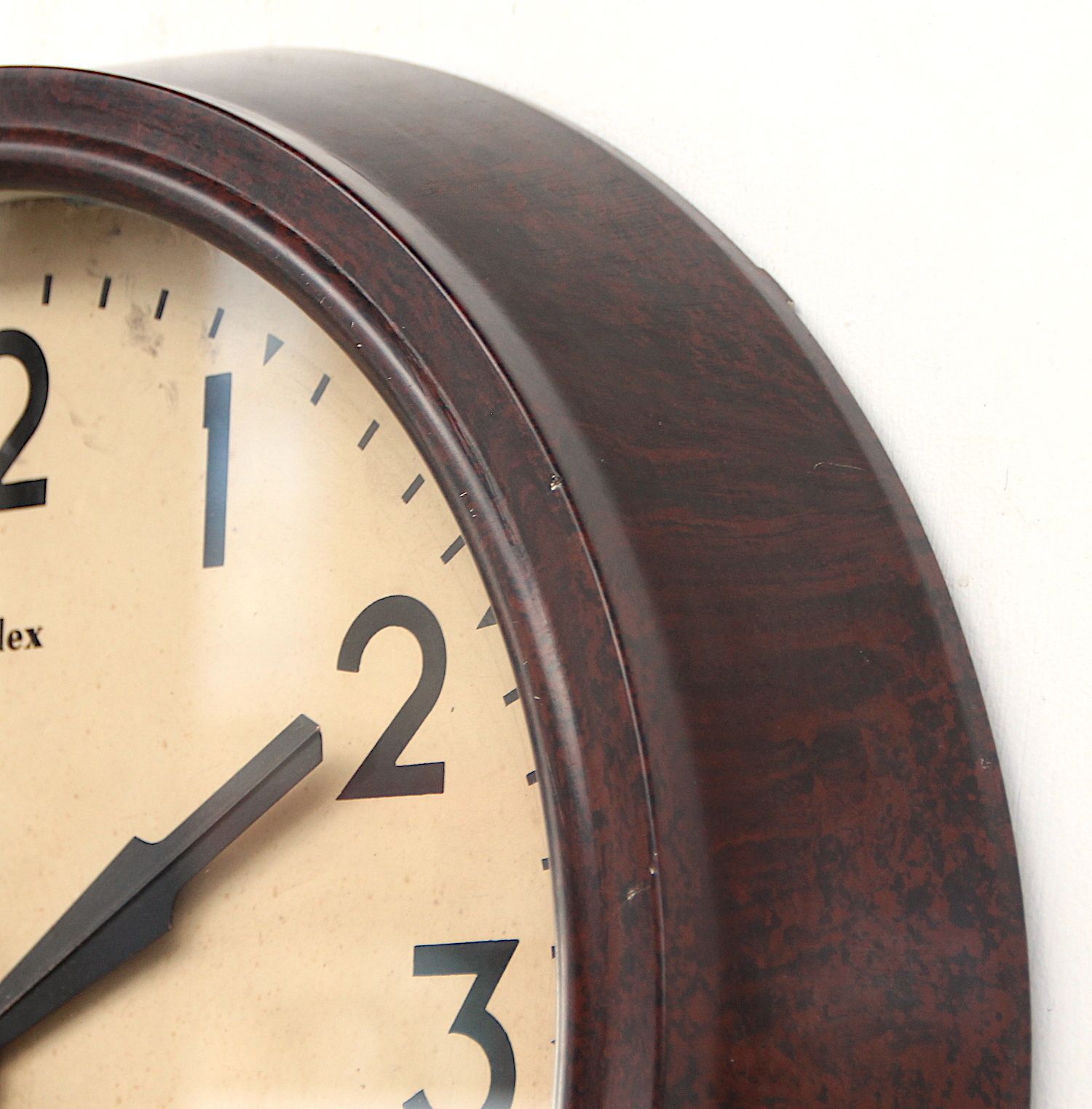1950s British Bakelite Vintage School / Commercial Wall Clock. Fully Guaranteed. London Timepiece photo vintage