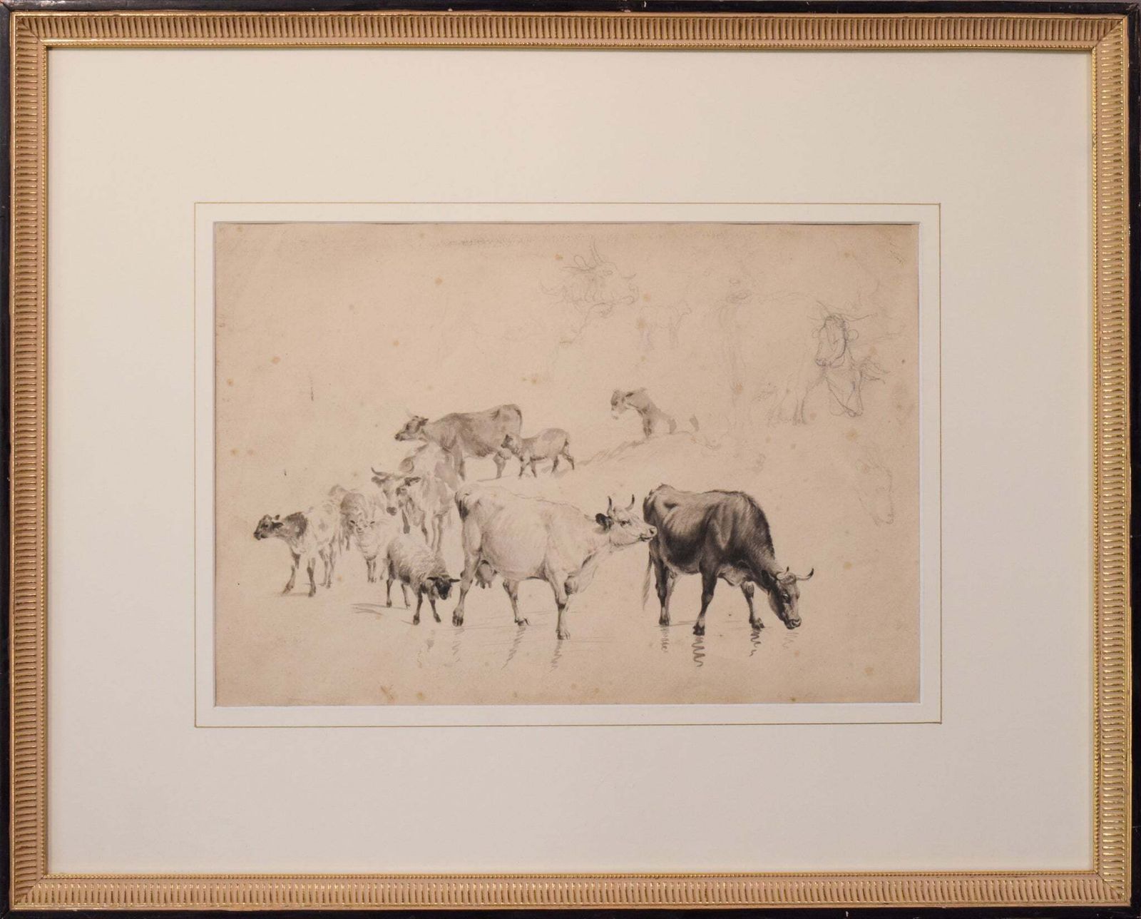 Studie Van Runderen En Schapen – Thomas Sidney Cooper Of Volgeling. photo furniture