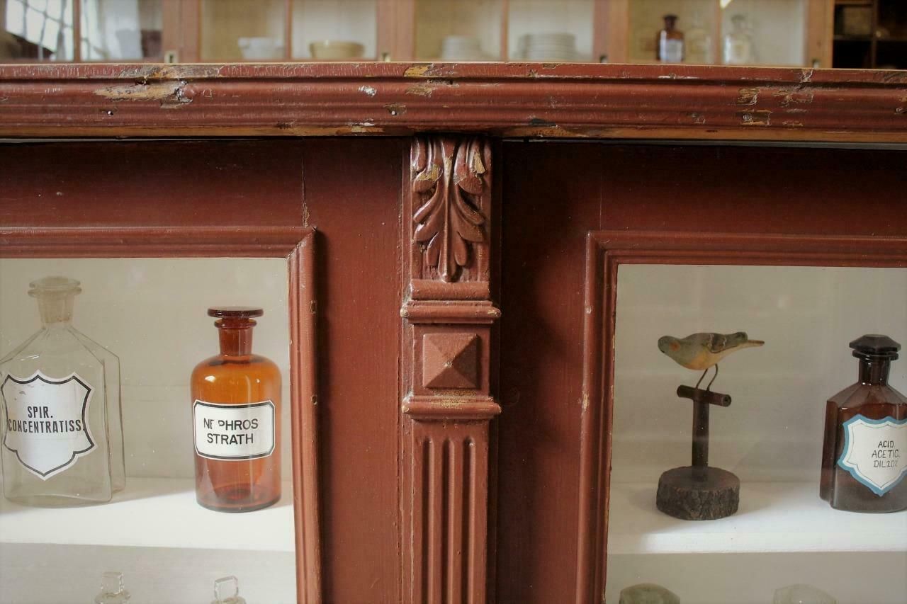 Large Old Original Apothecary Shop Counter/Kitchen Island Haberdashery Salvage photo Furniture