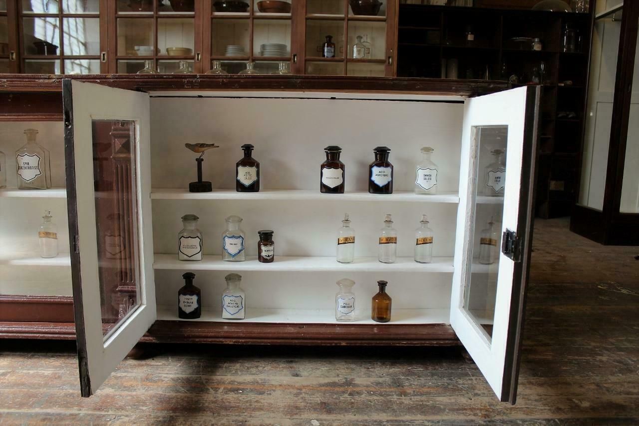 Large Old Original Apothecary Shop Counter/Kitchen Island Haberdashery Salvage photo 9900.0