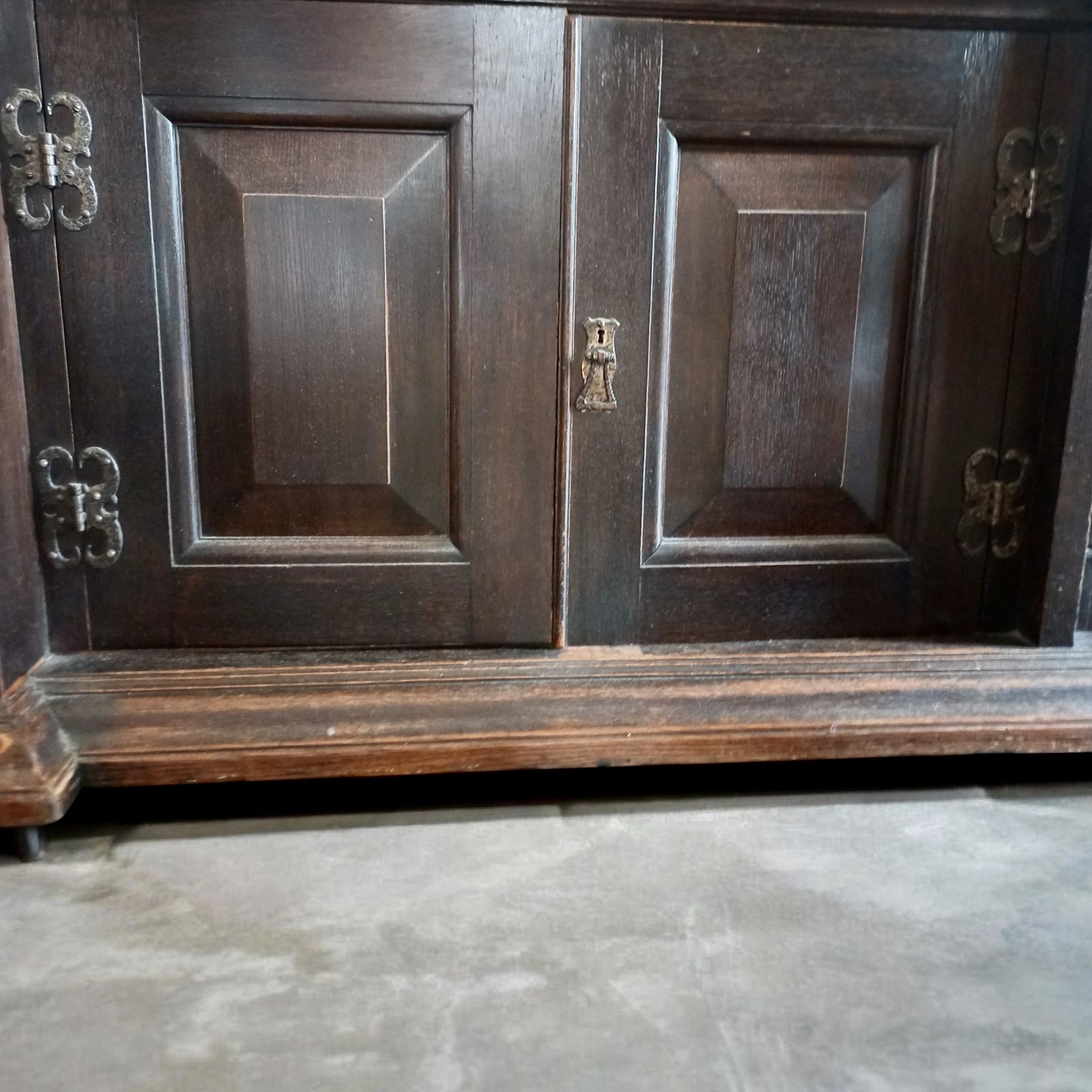 Arts And Crafts Bookcase In Dark Stained Oak photo Furniture