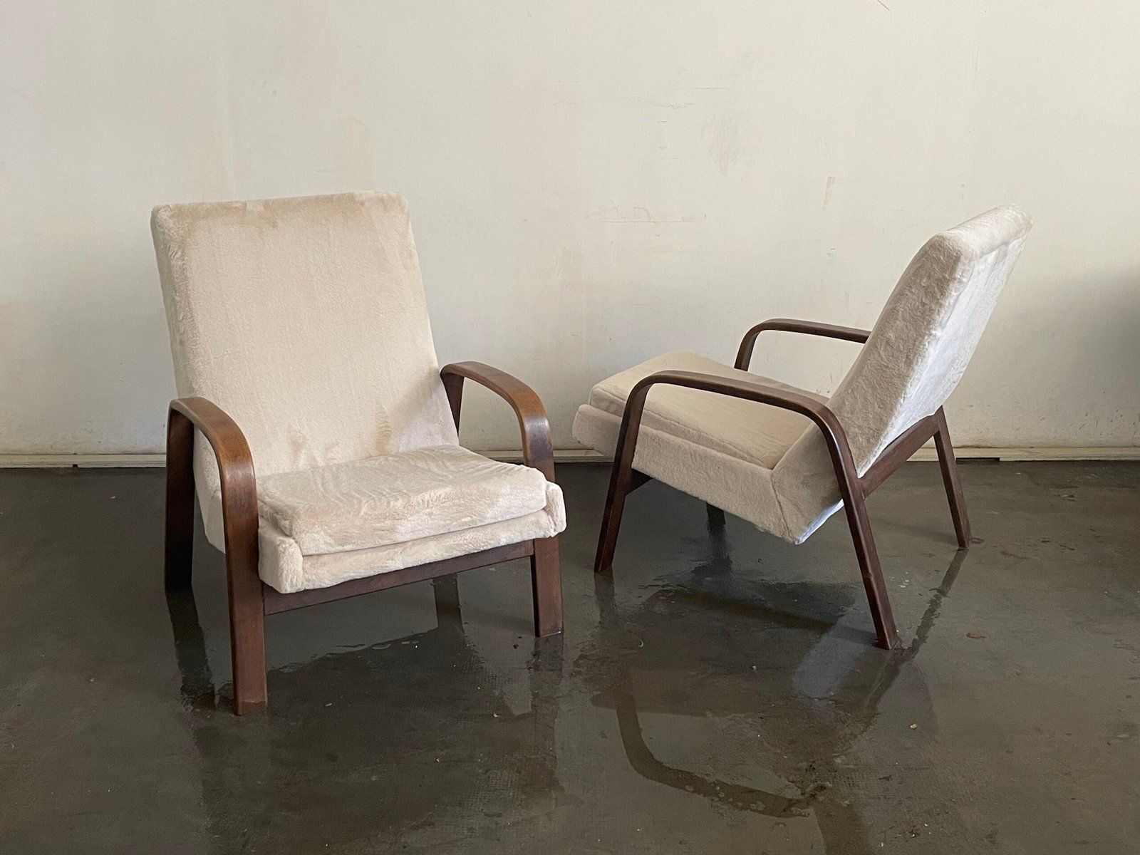 Pair Of Comfy French Armchairs photo furniture