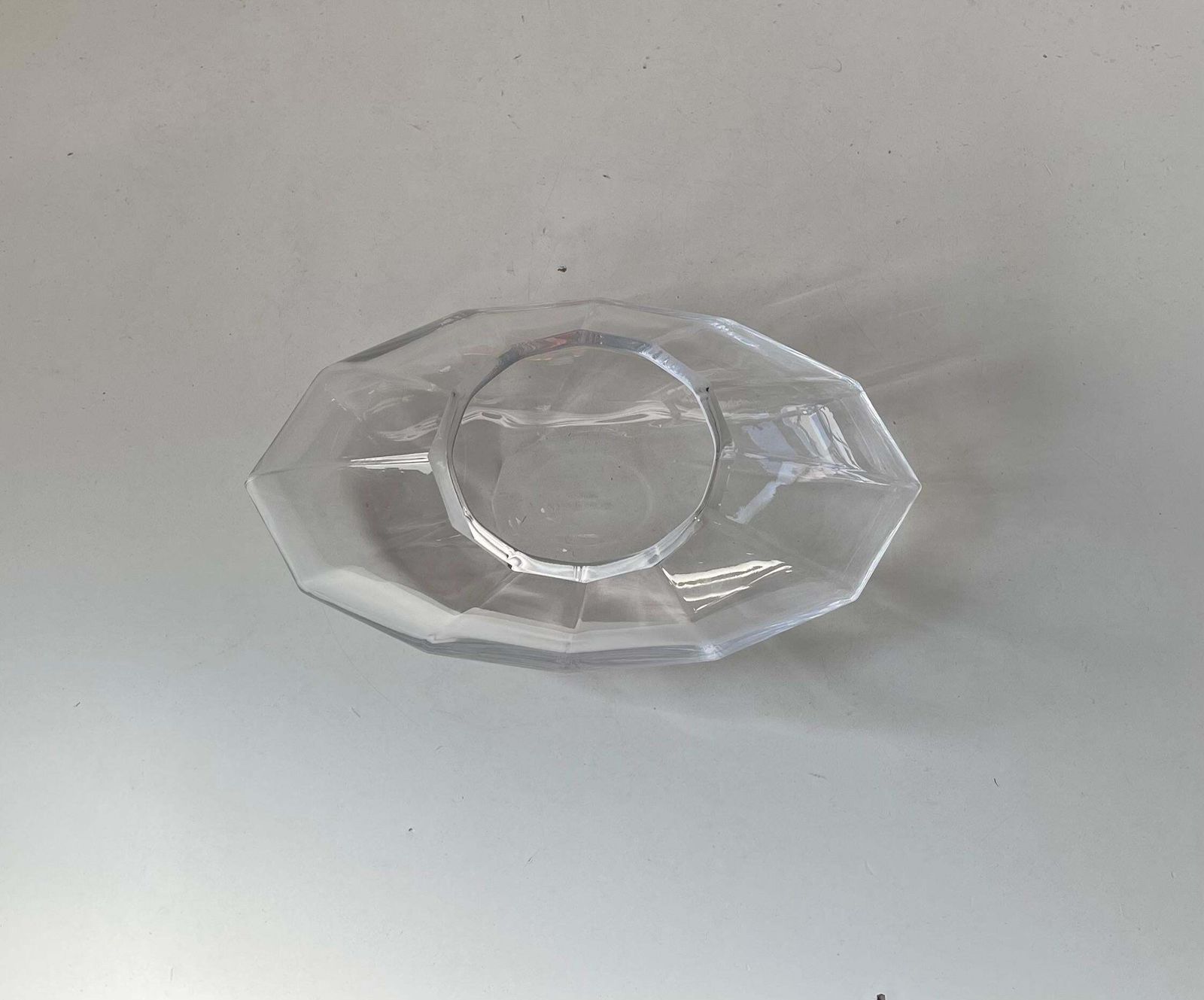 Georg Jensen Facet Crystal Glass Vase   Danish Design photo Home Decor