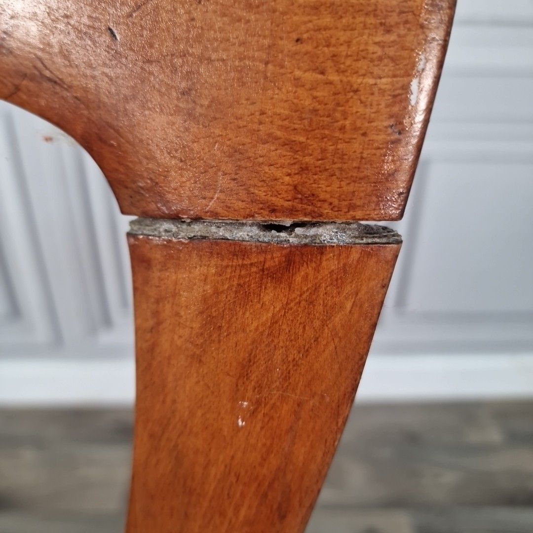 Antique Dining Bedroom Chair Solid Turned Wood Victorian Reading Desk Seat photo 90.0