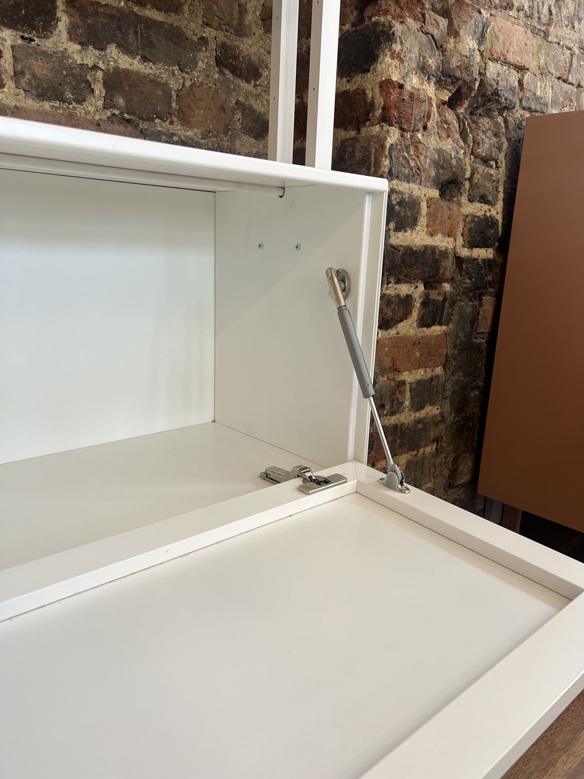 Tension Pole Shelving Unit With Storage photo buy